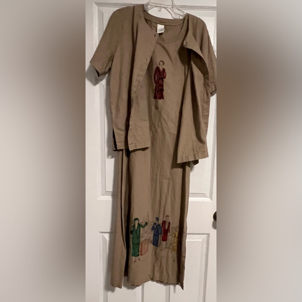 Vintage classy dress set